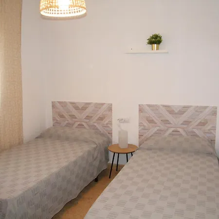 Playa De Gandia: Piso 2 Hab, Aire Acondicionado, Piscina, Cerca Del Puerto. - Es-314-12
